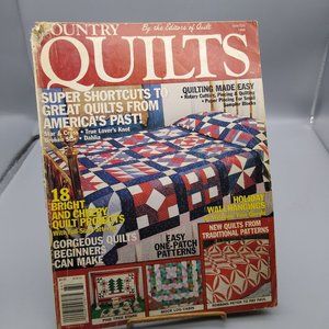 Vintage Craft Patterns, Country QUILTS Magazine, Winter 1996